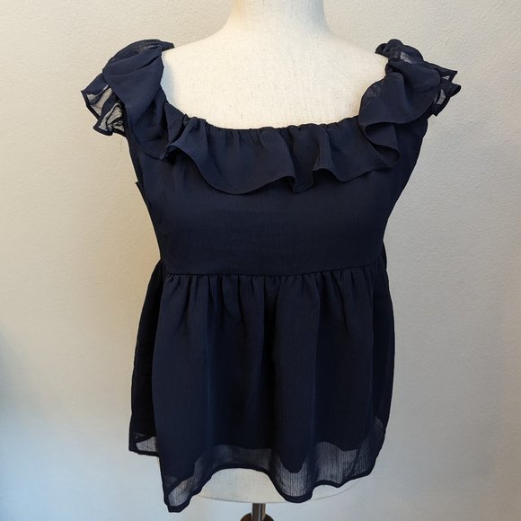 Banana Republic Factory Flutter Tie-Back Tank - Picture 2 of 7